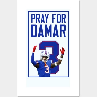 Pray for 3 damar Posters and Art